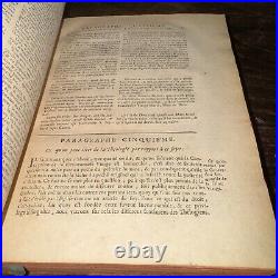 2 Antique 1716/ 17 LA BIBLIOTHEQUE DES PREDICATEURS-Pere Vincent Houdry French