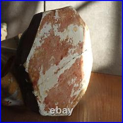 22 EXTRAORDINARY Antique Religious SACRED HEART JESUS Statue Glass Eyes