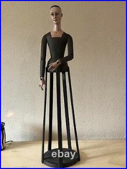 30 tall Hand-carved Wooden Santos Cage Doll Religious Or Decorative