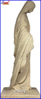 3ft. Tall Virgin Mary Statue Granite Outdoor Religious Garden Sculpture Lawn