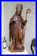 41-Religious-Wood-carved-Saint-NICHOLAS-Children-Statue-church-rare-1800s-01-xi