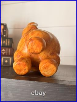 5 Han Dynasty Hetian jade sacrifice tripod Incense burner Censer Gui Vessel