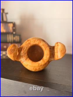 5 Han Dynasty Hetian jade sacrifice tripod Incense burner Censer Gui Vessel