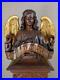 57-Tall-Antique-Gothic-Religious-Angel-Pulpit-Lectern-Statue-in-Gilded-Oak-Wood-01-xmy