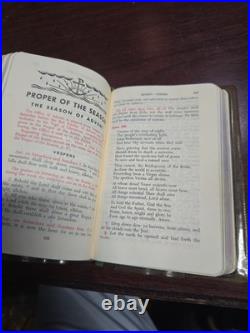 A Short Breviary Vintage With Protective Sleeve 1962