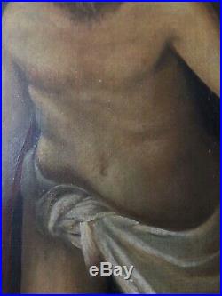 ANTIQUE 17th CENTURY OLD MASTER OIL PAINTING ORIGINAL ITALIAN NEAPEL 1680-1690