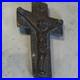 ANTIQUE-18th-C-RELIGIOUS-RELIC-CRUCIFIX-POTTERY-CROSS-01-ijev