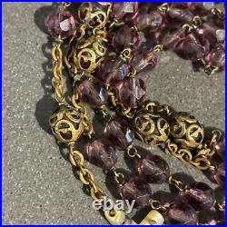 ANTIQUE ART DECO CZECH ITALIAN RELIGIOUS CATHOLIC ROSARY BEADS 1920s