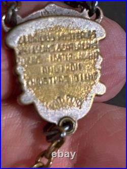 ANTIQUE ART DECO CZECH ITALIAN RELIGIOUS CATHOLIC ROSARY BEADS 1920s