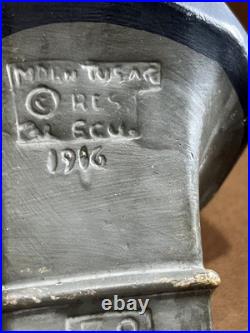 ANTIQUE CATHOLIC CHALKWARE Religious Bust St Teresa