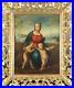 After-Raphael-Religious-Antique-Oil-Painting-Madonna-Child-and-Infant-St-John-01-ato