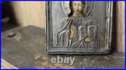 Ancient silver, Religious icon, Ukraine icon ancient icon, antique icon silver