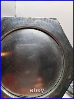 Antiq Uniq Religious Ciborium Silver Plated, 2121 Silver Purity Hallmark, Decortd