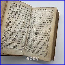 Antique-1746- Religious Theology Seminars- By Gaspare Juenin- Latin- Vol 4