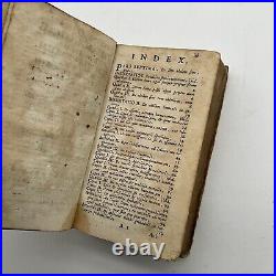 Antique-1746- Religious Theology Seminars- By Gaspare Juenin- Latin- Vol 6