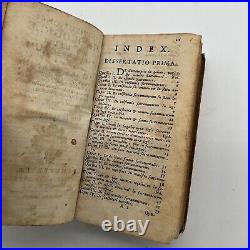 Antique-1746- Religious Theology Seminars- By Gaspare Juenin- Latin- Vol 7