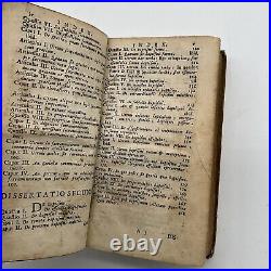 Antique-1746- Religious Theology Seminars- By Gaspare Juenin- Latin- Vol 7