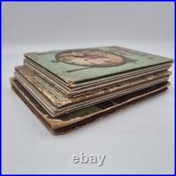 Antique 1800s 1900s Catholic 6 Book Lot Christmas Shepherd Peep Day Happy Day