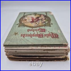 Antique 1800s 1900s Catholic 6 Book Lot Christmas Shepherd Peep Day Happy Day
