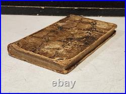 Antique 1832 German Religious Book Tenaments Of Jesus Christ 11th Edition
