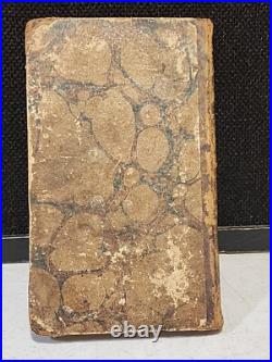 Antique 1832 German Religious Book Tenaments Of Jesus Christ 11th Edition
