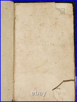 Antique 1832 German Religious Book Tenaments Of Jesus Christ 11th Edition