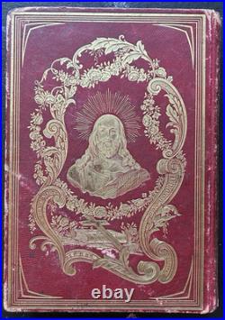 Antique 1848 Rev. Edward E. Hale The Rosary of Illustrations of The Bible