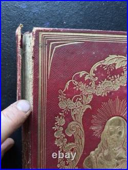 Antique 1848 Rev. Edward E. Hale The Rosary of Illustrations of The Bible Antique 1848 Rev. Edward E. Hale The Rosary of Illustrations of The Bible