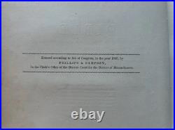 Antique 1848 Rev. Edward E. Hale The Rosary of Illustrations of The Bible