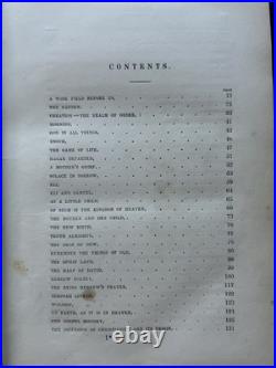 Antique 1848 Rev. Edward E. Hale The Rosary of Illustrations of The Bible