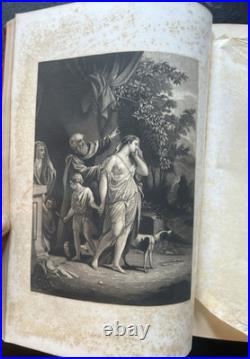 Antique 1848 Rev. Edward E. Hale The Rosary of Illustrations of The Bible