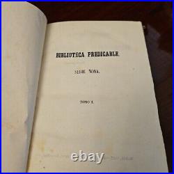 Antique 1862 PLÁTICAS ESCLUSIVAS PARA SACERDOTES Y RELIGIOSOS DE AMBOS SEXOS