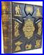Antique-1874-Bible-Looking-Glass-Illustrated-Religious-Emblems-Leather-Gilt-AEG-01-ww