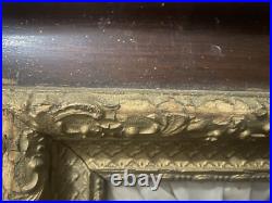 Antique 1877 Thy Kingdom Come 100 Days Indulgence Catholic Religious Shadow Box