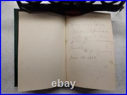 Antique 1881 Songs Sacred & Devotional Compiled by HO Foster Lovell Gilded Book