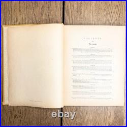Antique 1890 Dante Purgatory & Paradise Book Gustave Dore HC Cassell Illustrated