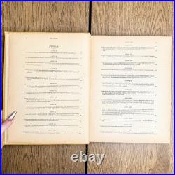 Antique 1890 Dante Purgatory & Paradise Book Gustave Dore HC Cassell Illustrated