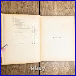Antique 1890 Dante Purgatory & Paradise Book Gustave Dore HC Cassell Illustrated