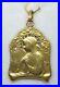 Antique-18kt-Gold-French-Hallmarked-Religious-Medal-With-Diamonds-01-bka