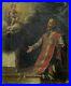 Antique-18th-C-Old-Master-Style-Spanish-School-Religious-Saint-Putti-Oil-Canvas-01-ywf