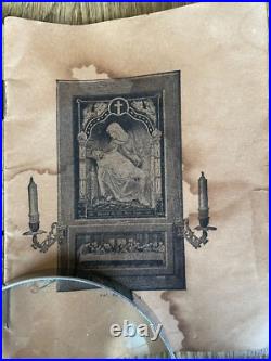 Antique 1900's Catholic Shadow Box A Timeless Religious Artifact Antique 1900's Catholic Shadow Box A Timeless Religious Artifact