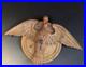 Antique-1900s-Holy-spirit-Pigeon-Religious-wood-carving-plaque-01-vq