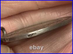 Antique 1901 Religious Medal Our Lady of Light Virgin Christ Jules Hippolyte