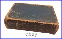 Antique 1901 Small Holy Bible Pocket Bible Religious Spiritual Shabby Decor Antique 1901 Small Holy Bible Pocket Bible Religious Spiritual Shabby Decor