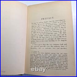 Antique 1911 Spiritual Perfection Through Charity By H Reginald Buckler HC