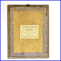 Antique 1915 German Confirmation Certificate Framed Religious Jesus Saving Peter Antique 1915 German Confirmation Certificate Framed Religious Jesus Saving Peter