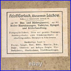 Antique 1915 German Confirmation Certificate Framed Religious Jesus Saving Peter Antique 1915 German Confirmation Certificate Framed Religious Jesus Saving Peter