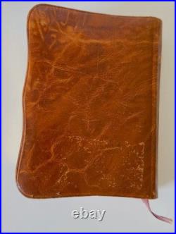 Antique 1924 French Missel de la Vie de Jésus-Christ Leather Gold Gilt Edges