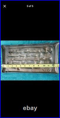 Antique 1928 By A. E. Mitchell Art Co. John 316 Religious Wall Plaque