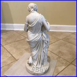 Antique 19th C. Copeland Opus Theed Parian Ware Sculpture / Statue Rebekah